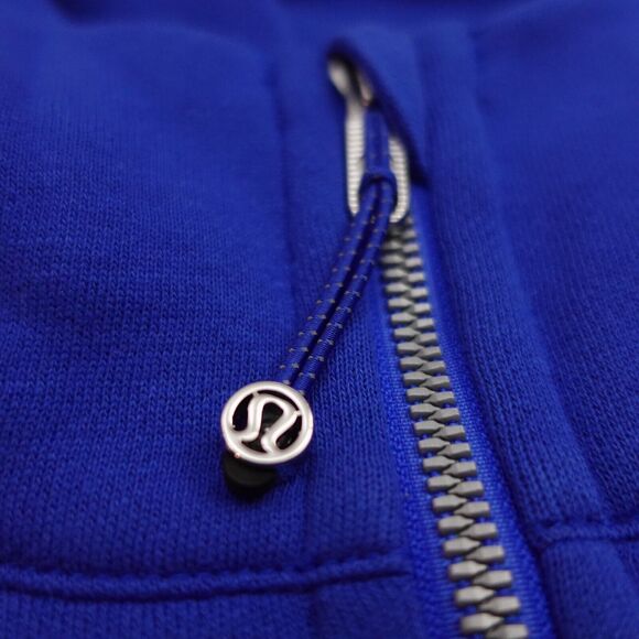 New Lululemon Size XS / S Scuba Oversized Half Zip Hoodie CEBL Cerulean Blue - Picture 10 of 13